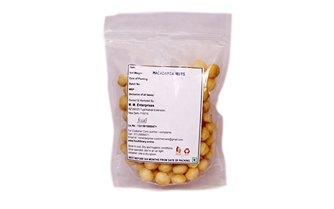 Food Library Macadamia Nuts    Pack  200 grams